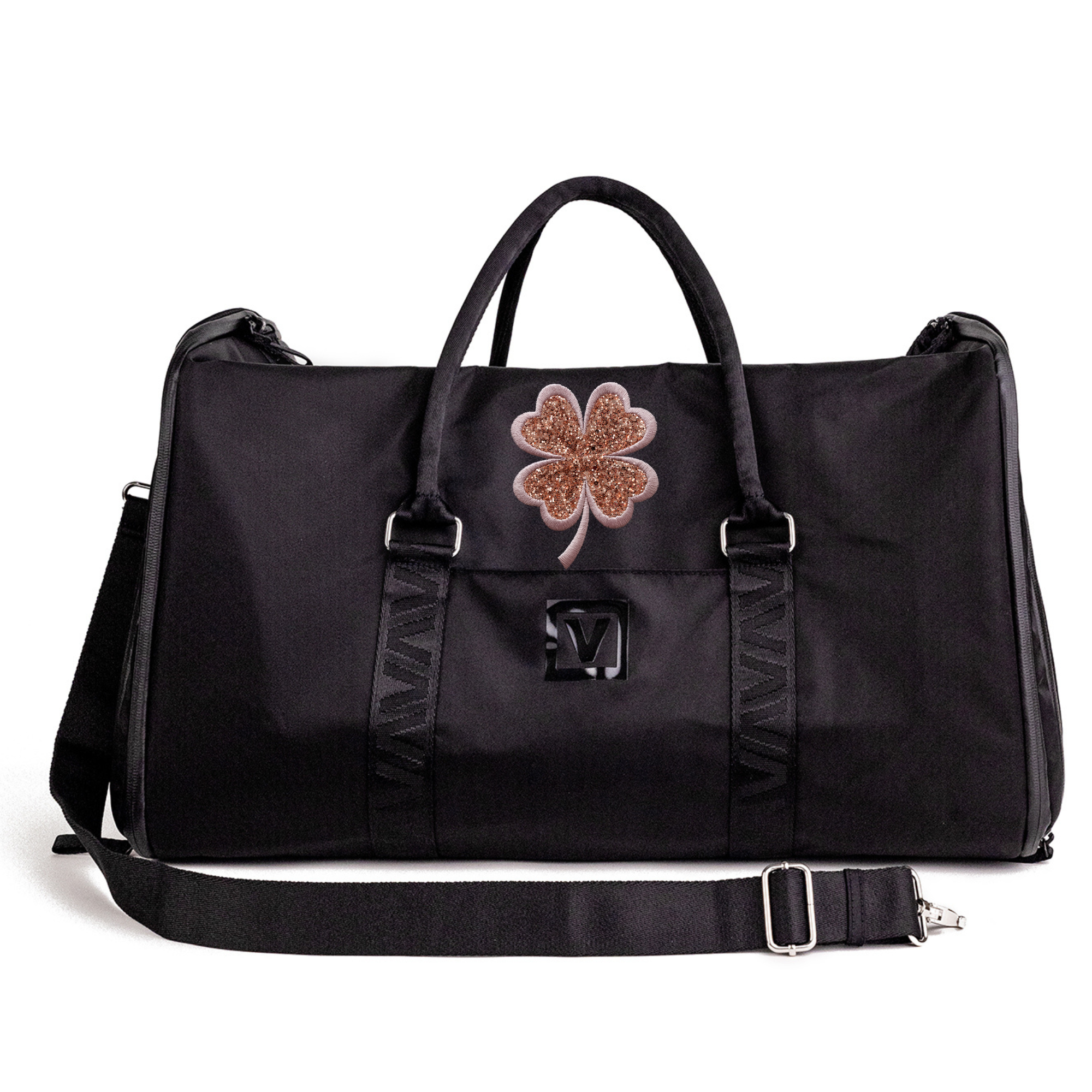 Novelty Garment Duffle - "Lucky Clover"