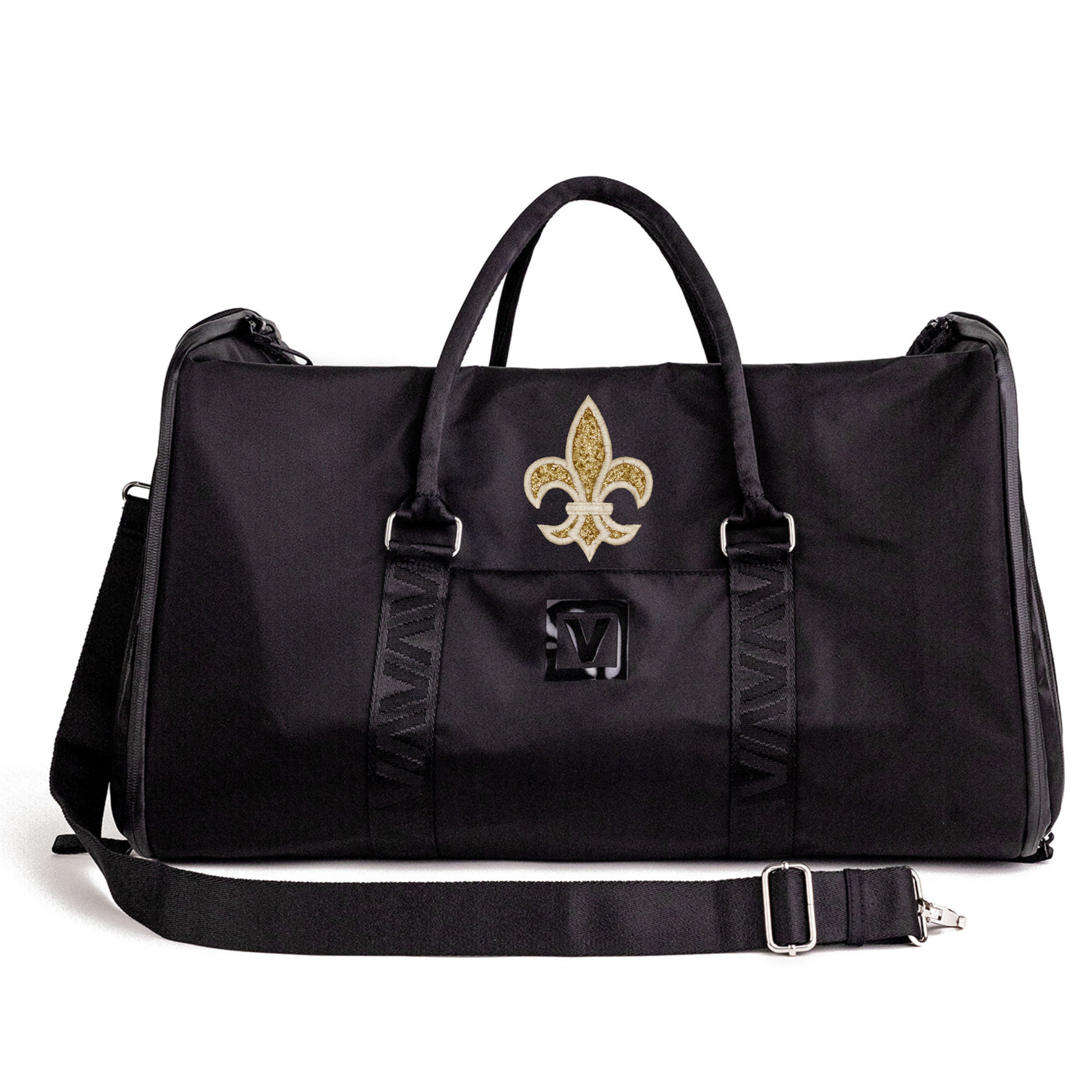 Novelty Garment Duffle - "Fleur De Lis" NEW