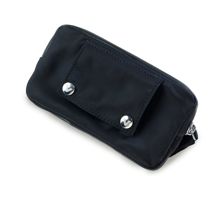 Large Eaton Pouch - Black (belt not included)