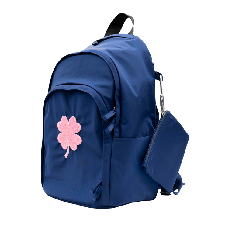 Novelty Delaire Backpack - “Lucky Clover” (custom embroidered - allow an additional 5 business days to ship)