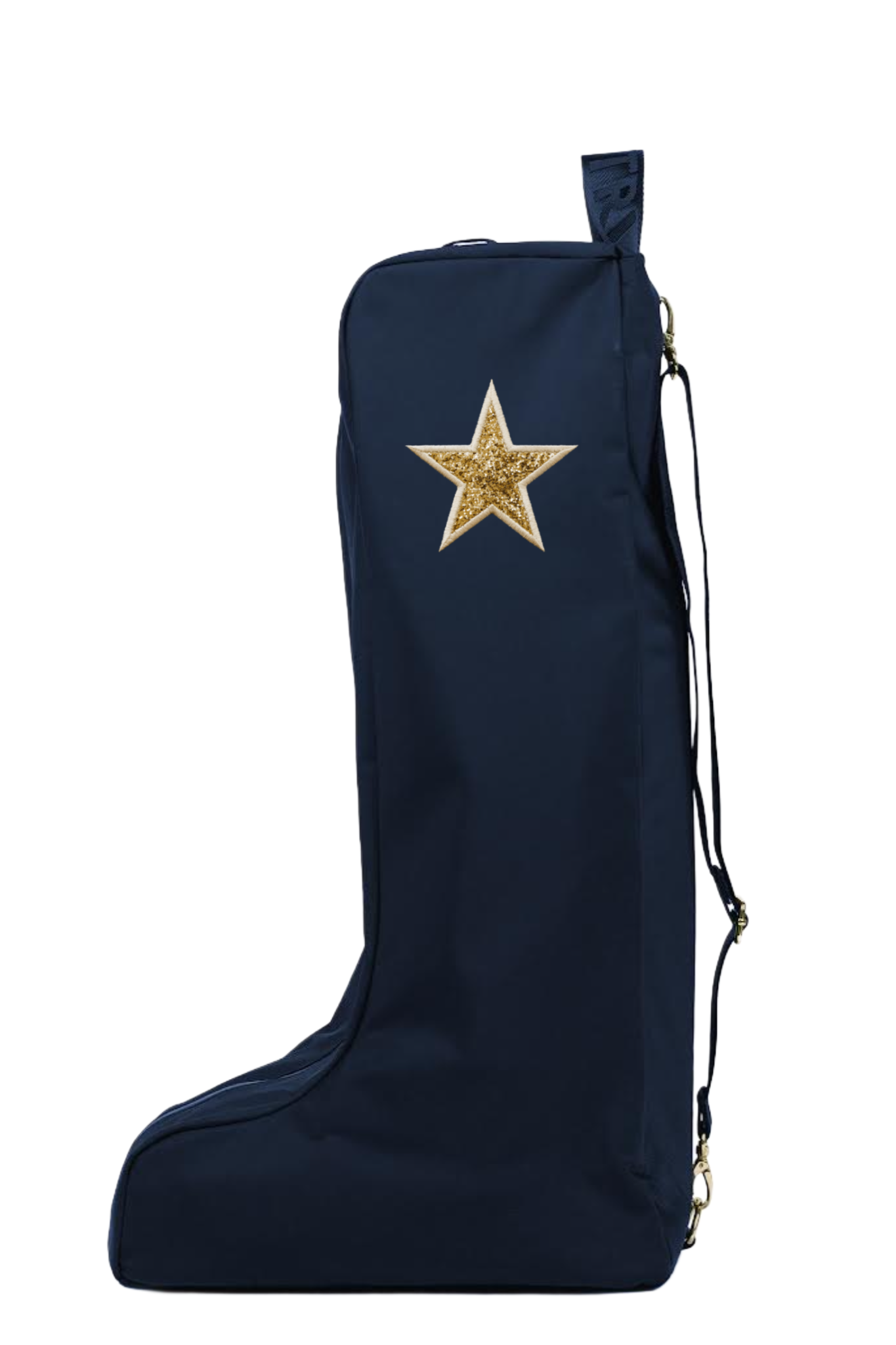 Novelty Boot Bag - Dark Navy/Gold