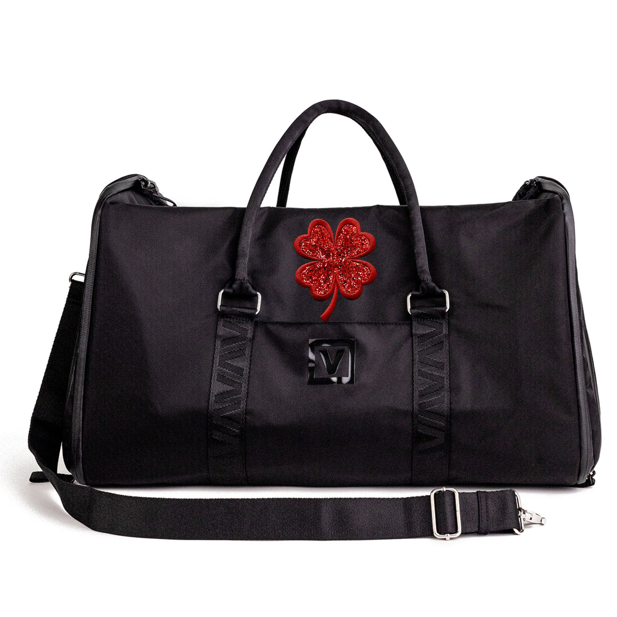Novelty Garment Duffle - "Lucky Clover"