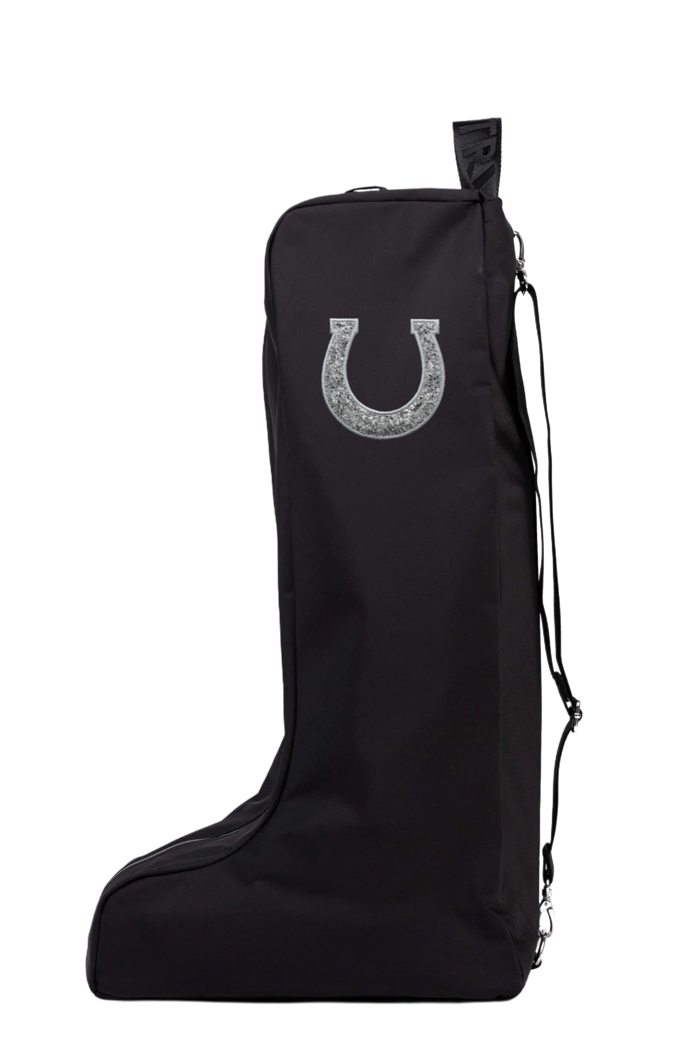 Novelty Boot Bag - Black/Nickel