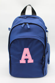 New "Initial" Delaire Backpack - Bright Navy