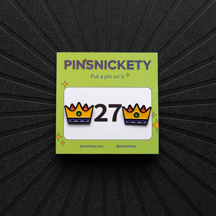 Pinsnickety Crown Pins