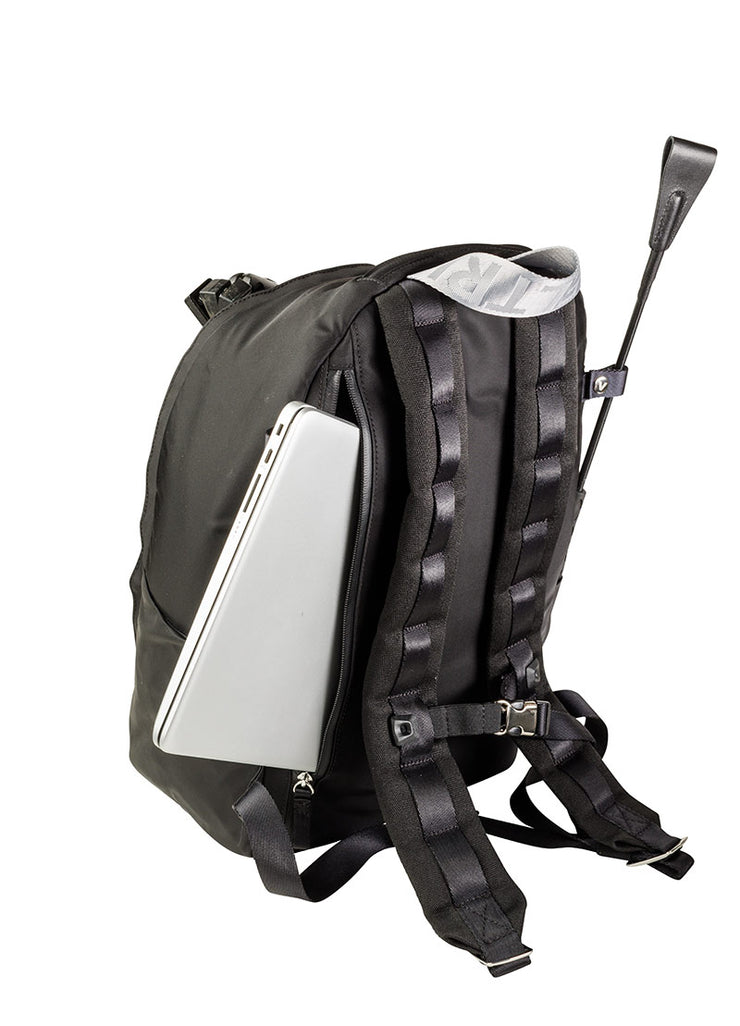 Veltri- Helmet Backpack Black w/Rose Gold Hardware - Equestrian Team Apparel